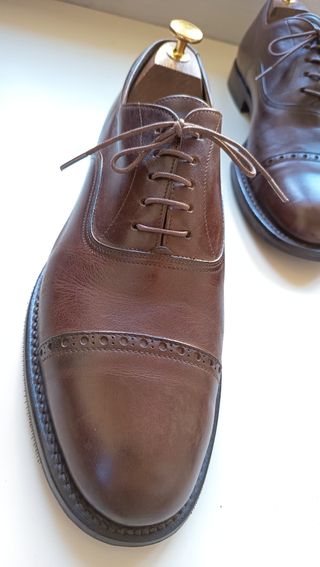 REGAIN Scarpe Pelle Marrone Uomo 41.5