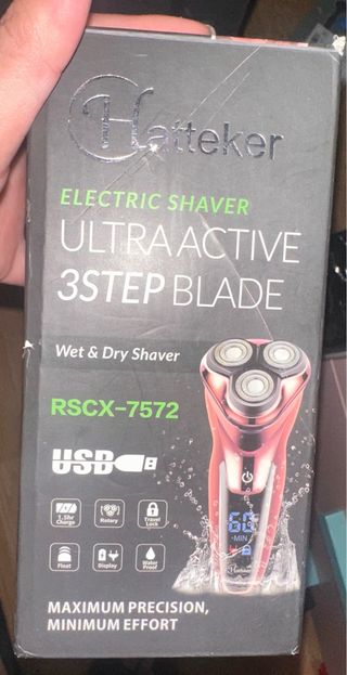 Afeitadora Eléctrica Hatteker Ultra Active 3Step