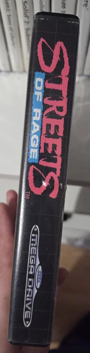 Scatola originale di Streets of Rage per Mega Drive