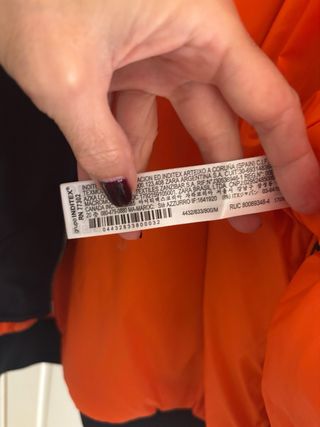 Bomber Oversize Zara. No envio