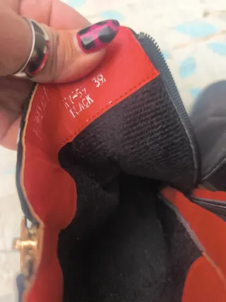 Botines negros talla 39