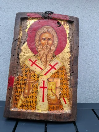 Icono religioso San Arsenio I Srem