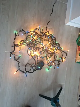 Luces de Navidad para árbol con musica