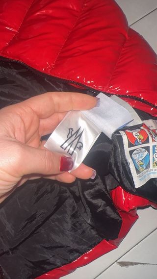 Gilet Moncler Uomo Rosso Lucido