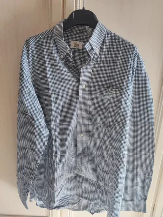 Camicia Lacoste a quadri uomo taglia M