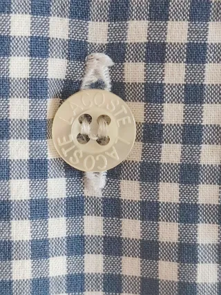 Camicia Lacoste a quadri uomo taglia M