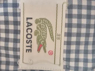Camicia Lacoste a quadri uomo taglia M