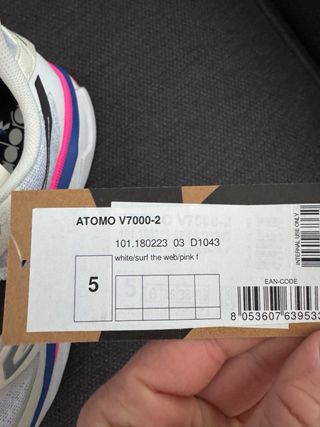 Zapatillas Diadora Correr Blancas y Azules