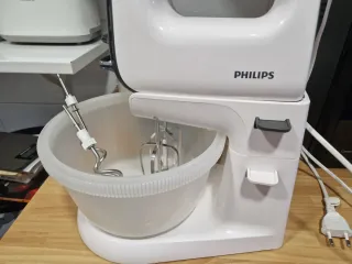 Batidora Amasadora Philips Blanca