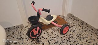 Triciclo Plegable Infantil Rosa