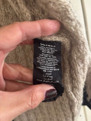 Chaqueta Bimba y Lola No envio