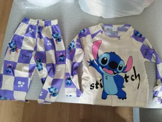 Pijama de Stitch nuevo talla 7