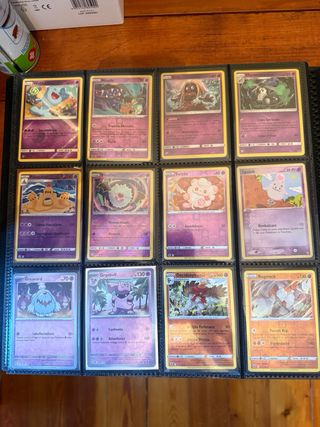 Set carte Pokemon reverse varie espansioni