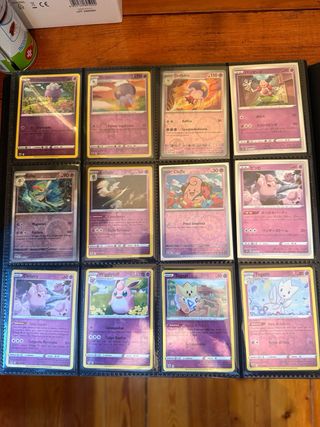 Set carte Pokemon reverse varie espansioni