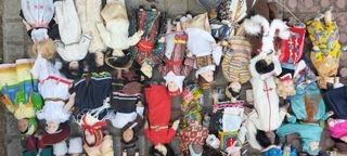 Muñeca antigua enfermera