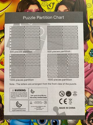 Puzzle 1500 piezas Karina y Marina