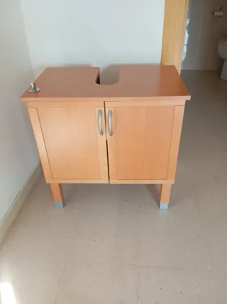 Mueble de baño madera,sin la pica