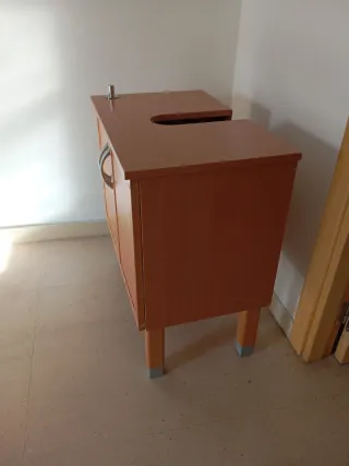 Mueble de baño madera,sin la pica