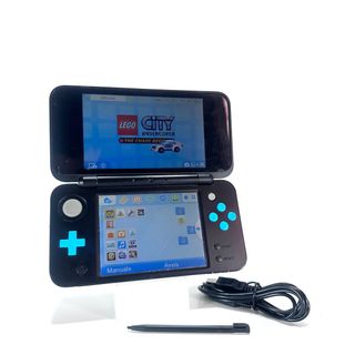 Console Nintendo 2DS Xl nera Con Sd Pennino e cavi