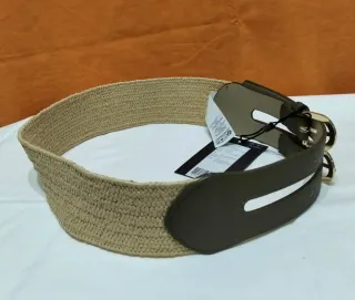 Cintura donna doppia fibbia 83 cm