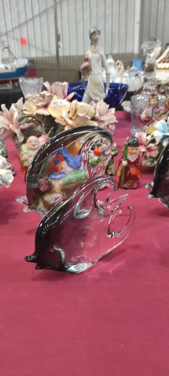 Peces de cristal Murano