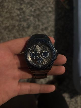 Reloj Guess Negro y Azul