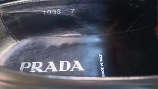 Mocassini Prada N.41 Pelle Nera