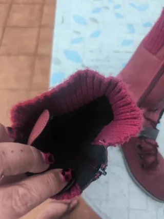 Botas granate talla 42