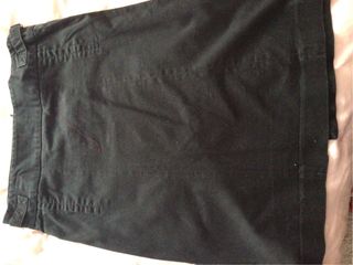 Falda básica Zara negra