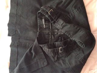 Falda básica Zara negra