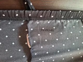 Set/pigiama Tezenis canotta pantaloncini nero pois