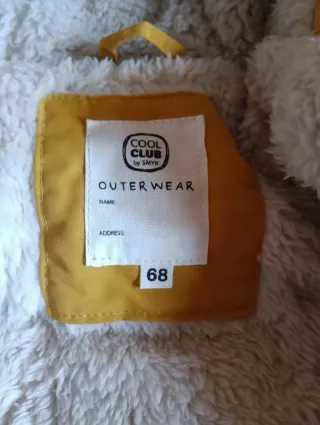 Buzo Cool Club Mostaza Talla 68