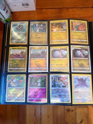 Set carte Pokemon reverse varie espansioni