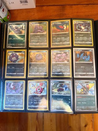 Set carte Pokemon reverse varie espansioni
