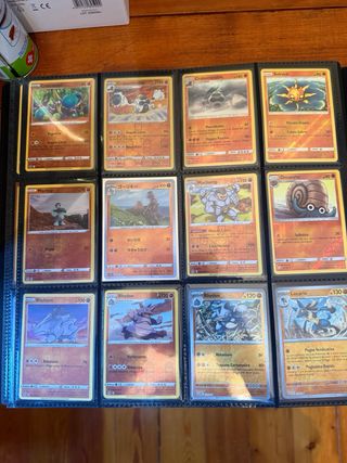 Set carte Pokemon reverse varie espansioni