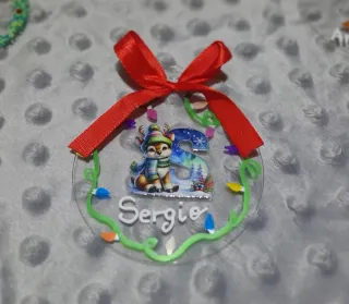 Bolas Navidad Personalizadas