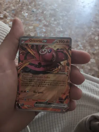 Carta Pokémon Oricorio EX 190 PV