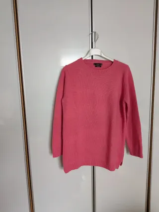 Jersey Zara Lana Talla M Rosa