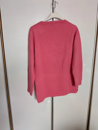 Jersey Zara Lana Talla M Rosa