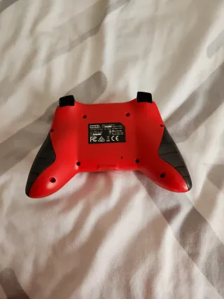 Mando Pro Nintendo Rojo y Negro