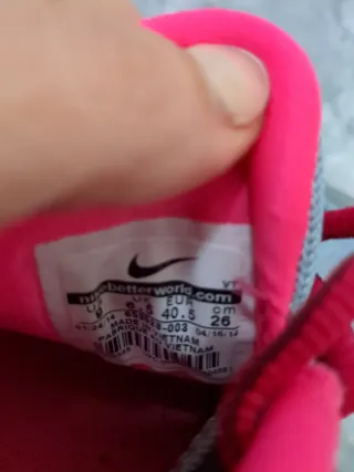 Nike Lunar Cross Gris y Rosa superligeras