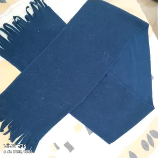 Bufanda azul para niño