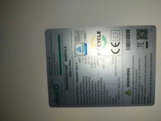 Placas Solares (en stock, no usadas)