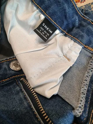 Minigonna jeans elasticizzata