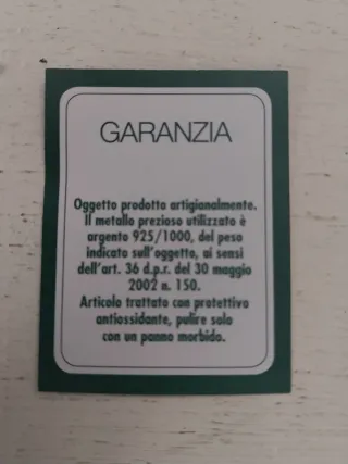 Portacandela in metallo argentato