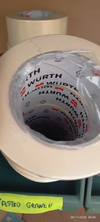 10 nastri carta Würth 38mm