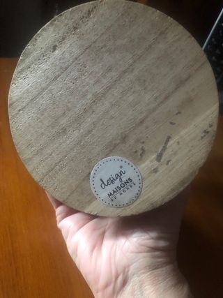 Figura Gato Maisons du Monde Cristal y Madera