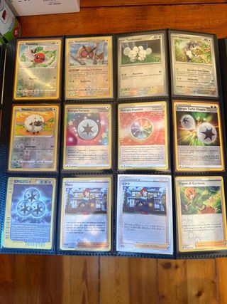 Set carte Pokemon reverse varie espansioni
