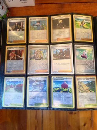 Set carte Pokemon reverse varie espansioni