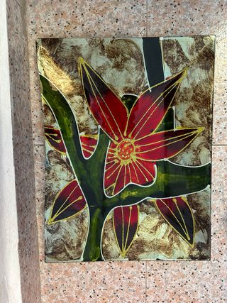 Piatti decorativi floreali